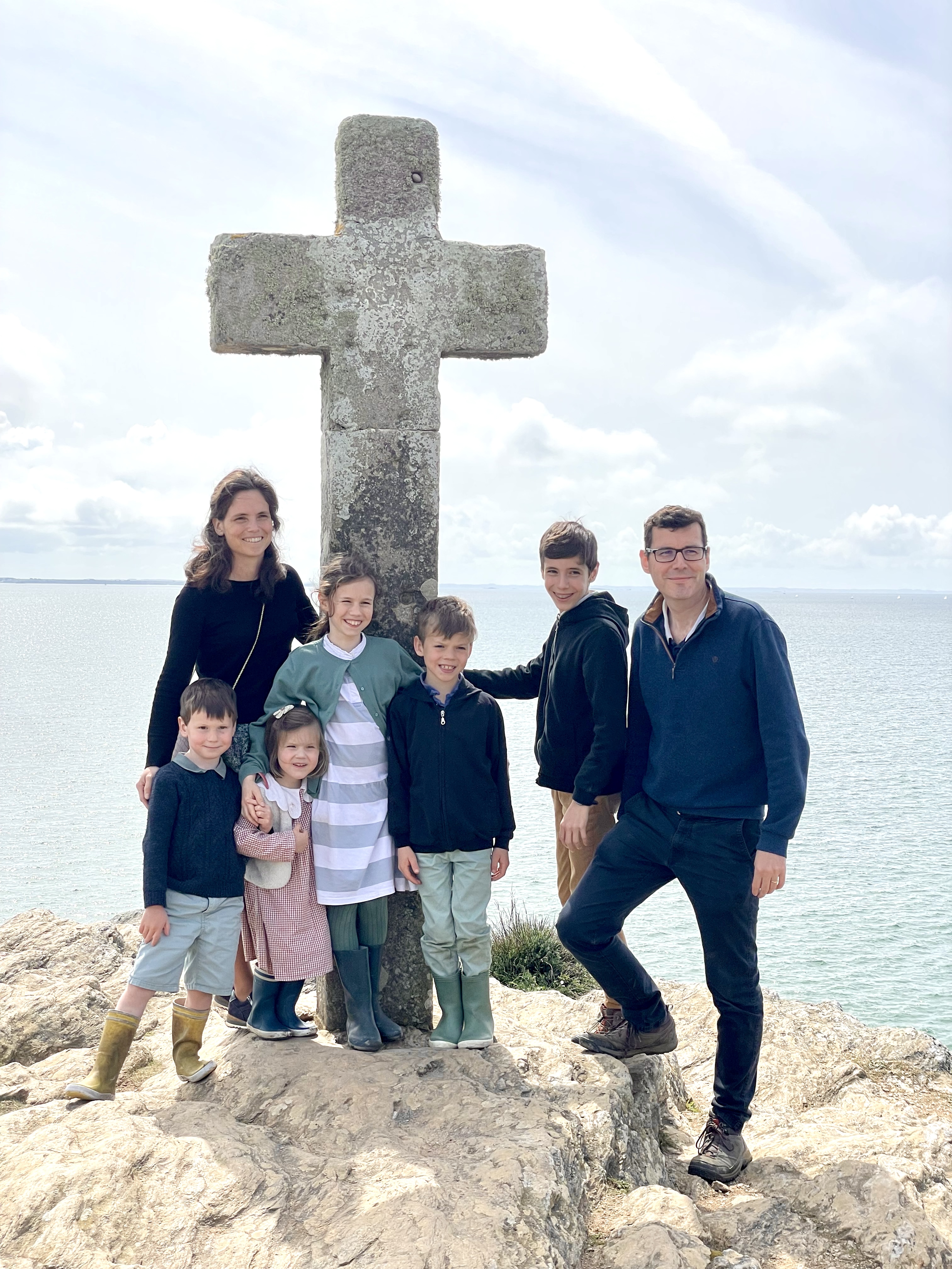 Florent & Clothilde, Martin, Héloïse, Henri, Guilhem et Clarisse.