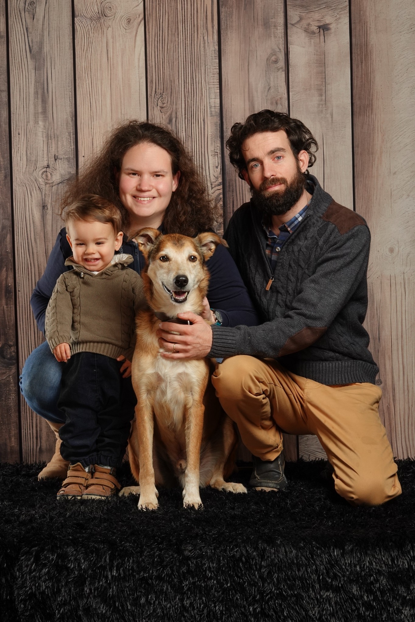 Augustin & Anne-Héloïse et Léopold.